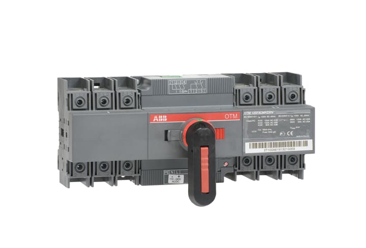 1SCA124057R1001 - OTM125F3CMA24D ABB Motorized Change-Over Switches - OTM