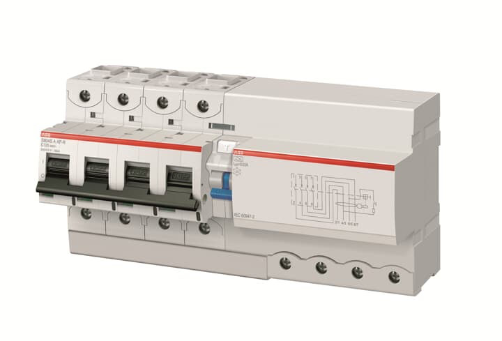 2CCB892004R0844 - DS802N-C125/0.03AP-R ABB Residual Current Devices with Overload - DS800
