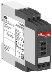 1SVR730040R3300 - CT-WBS.22S Time relay, impulse and flasher ABB High-Performance Timers - CT-S