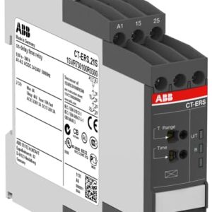 1SVR730100R0300 - CT-ERS.21S Time relay, ON-delay ABB High-Performance Timers - CT-S Buy 1SVR730100R0300 - CT-ERS.21S Time relay, ON-delay ABB High-Performance Timers - CT-S from ABB. Genuine ABB component for automation, motor control and elect CT-ERS.21S Time relay, ON-delay