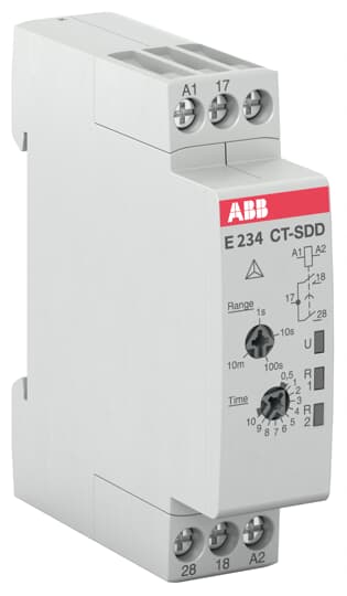 1SVR500211R0100 — 1SVR500211R0100 - CT-SDD.22 Time relay, star-delta ABB Building Application Timers - CT-D