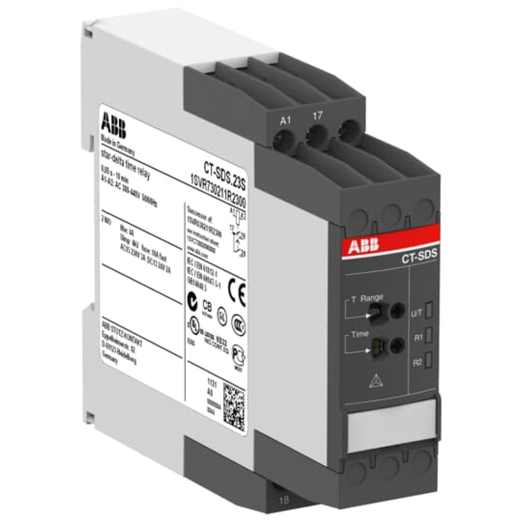 1SVR730211R2300 - CT-SDS.23S Time relay, star-delta ABB High-Performance Timers - CT-S