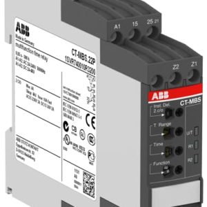 1SVR740010R3200 - CT-MBS.22P Time relay, multifunction ABB High-Performance Timers - CT-S Buy 1SVR740010R3200 - CT-MBS.22P Time relay, multifunction ABB High-Performance Timers - CT-S from ABB. Genuine ABB component for automation, motor control and CT-MBS.22P Time relay, multifunction