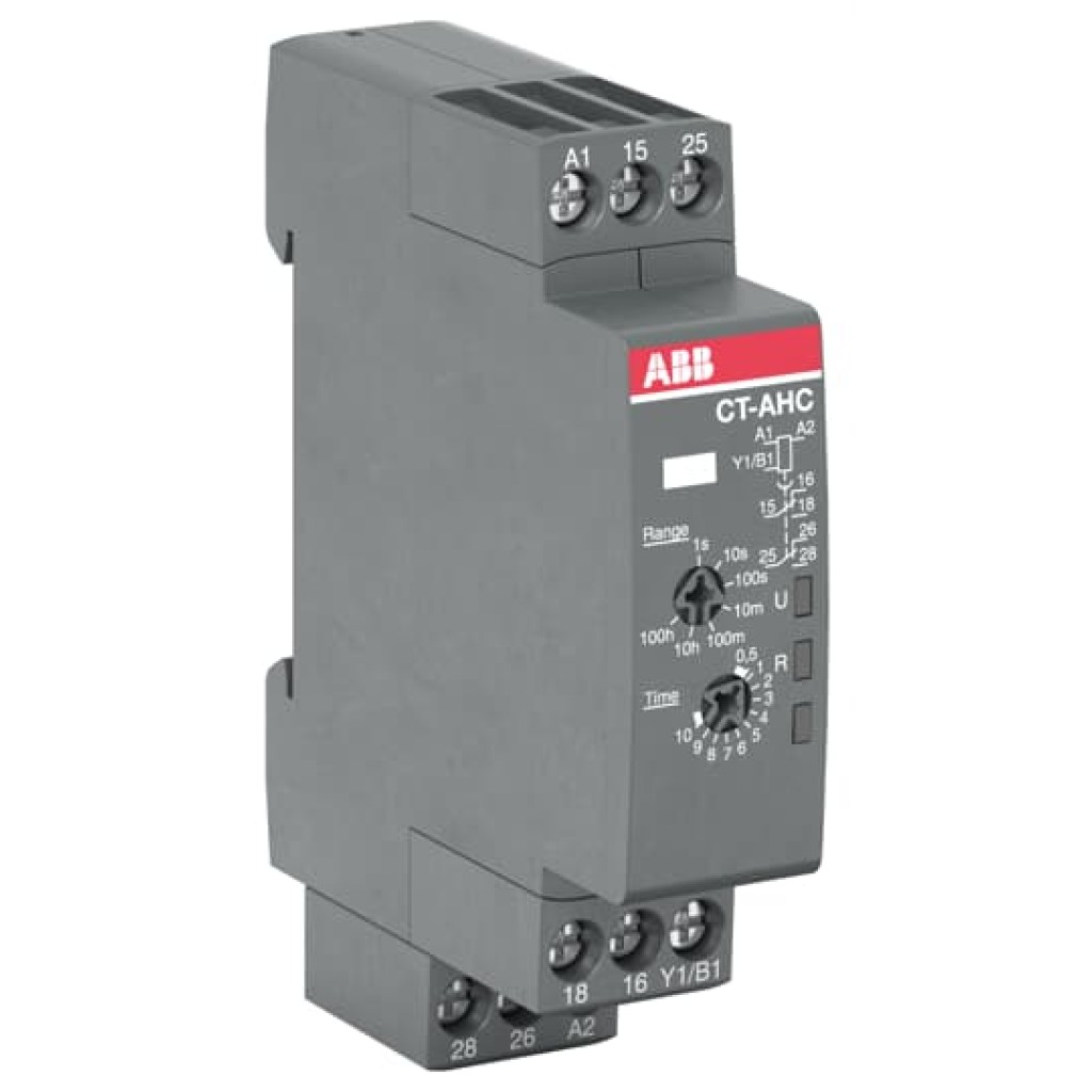 1SVR508110R0100 - CT-AHC.22, Time relay, OFF-delay ABB Economy Timers - CT-C