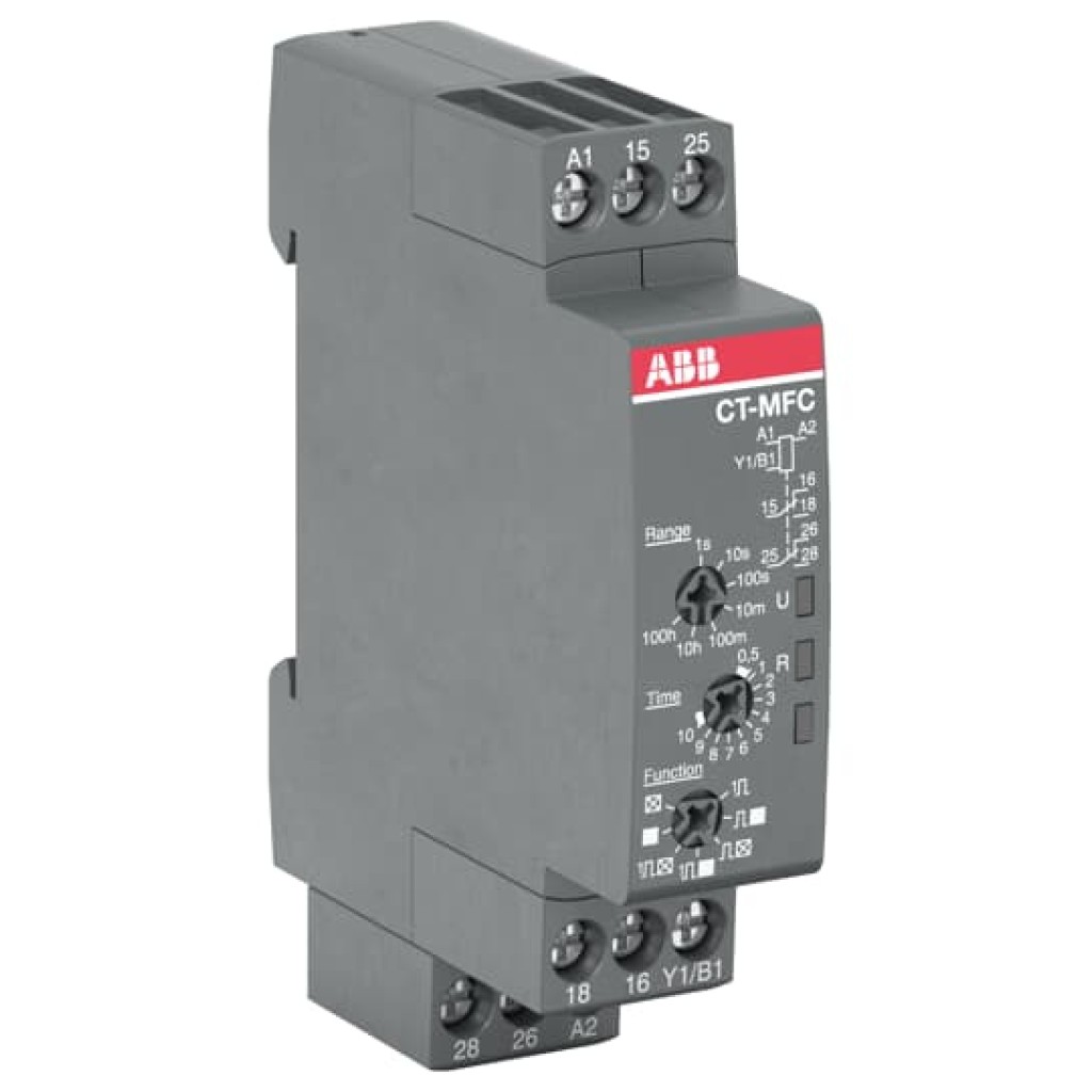 1SVR508020R1100 - CT-MFC.21, Time relay, Multifunctional ABB Economy Timers - CT-C