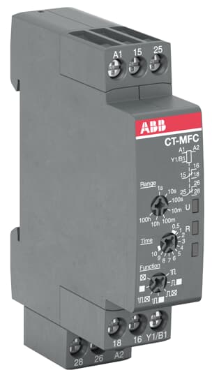 1SVR508020R1100 — 1SVR508020R1100 - CT-MFC.21, Time relay, Multifunctional ABB Economy Timers - CT-C