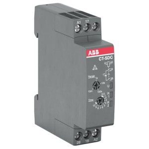 1SVR508211R0100 - CT-SDC.22 Time relay, Star-Delta ABB Economy Timers - CT-C Buy 1SVR508211R0100 - CT-SDC.22 Time relay, Star-Delta ABB Economy Timers - CT-C from ABB. Genuine ABB component for automation, motor control and electrical in CT-SDC.22 Time relay, Star-Delta