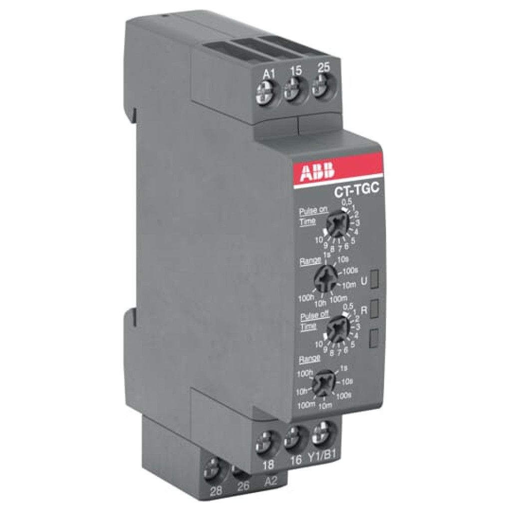 1SVR508160R0100 - CT-TGC.22, Time relay, Pulse generator ABB Economy Timers - CT-C