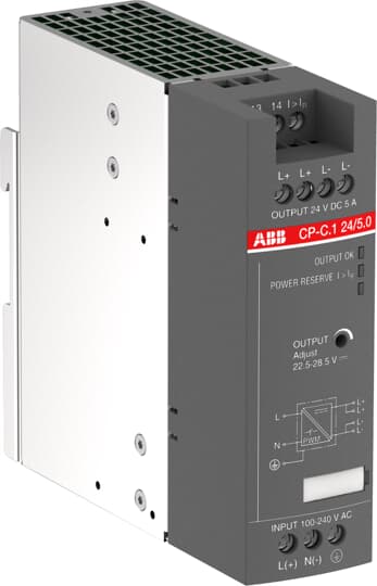 1SVR360563R1001 - CP-C.1 24/5.0 Power supply ABB High-performance Power Supplies - CP-C.1