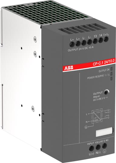1SVR360663R1001 - CP-C.1 24/10.0 Power supply ABB High-performance Power Supplies - CP-C.1