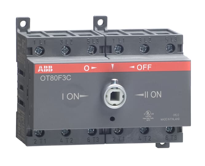 1SCA105402R1001 - OT80F3C ABB Manual Change-Over Switch - OT