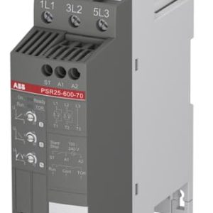 1SFA896108R7000 - PSR25-600-70 ABB PSR Basic Softstarters Buy 1SFA896108R7000 - PSR25-600-70 ABB PSR Basic Softstarters from ABB. Genuine ABB component for automation, motor control and electrical installations. PSR25-600-70