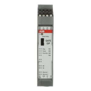 2TLA020071R9000 - Gate-EIP Pluto Gateway EtherNet ABB Pluto safety PLC Accessories Buy 2TLA020071R9000 - Gate-EIP Pluto Gateway EtherNet ABB Pluto safety PLC Accessories from ABB. Genuine ABB component for automation, motor control and electri Gate-EIP
Pluto Gateway EtherNet