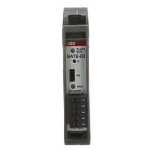 2TLA020071R8200 - Gate-D2 Pluto Gateway DeviceNet ABB Pluto safety PLC Accessories Buy 2TLA020071R8200 - Gate-D2 Pluto Gateway DeviceNet ABB Pluto safety PLC Accessories from ABB. Genuine ABB component for automation, motor control and electri Gate-D2
Pluto Gateway
DeviceNet