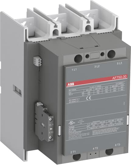 1SFL637001R6811 — 1SFL637001R6811 - AF750-30-11, 24-60V DC coil ABB AF 3-Pole Contactors