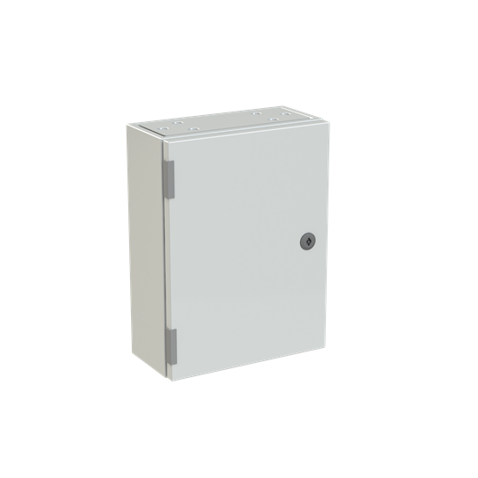 SRN4315K — SRN4315K - Solid door Sheet Metal Enclosure (Grey) ABB SR2 - Metal Enclosure - IP65 Indoor
