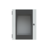 SRN5425VK – Glass Door Sheet Metal Enclosure (Grey) | ABB Glass Door Sheet Metal Enclosure (Grey) — ABB order code SRN5425VK. IP65; Grey.