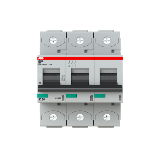 S803B-D50 ABB High Perfomance MCB - S800B 16kA