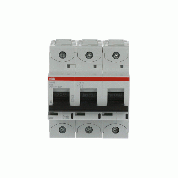 S803S-C63 ABB High Perfomance MCB - S800S 50kA