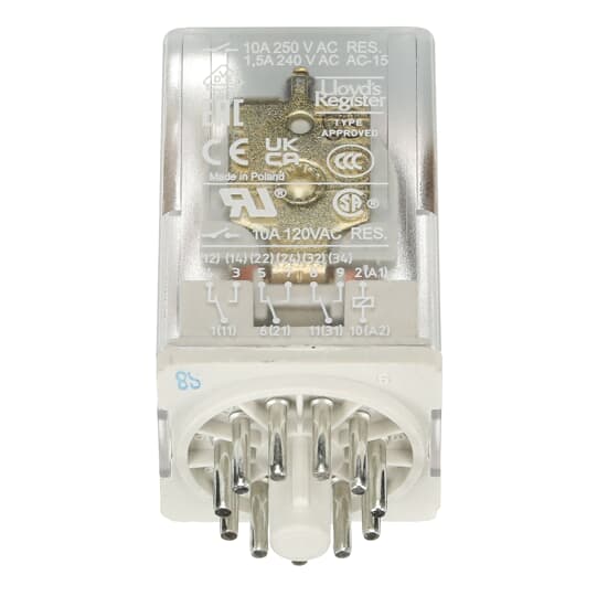 1SVR405622R2100 — 1SVR405622R2100 - CR-U120AC3L Pluggable interface relay ABB Pluggable Interface Relays with LED