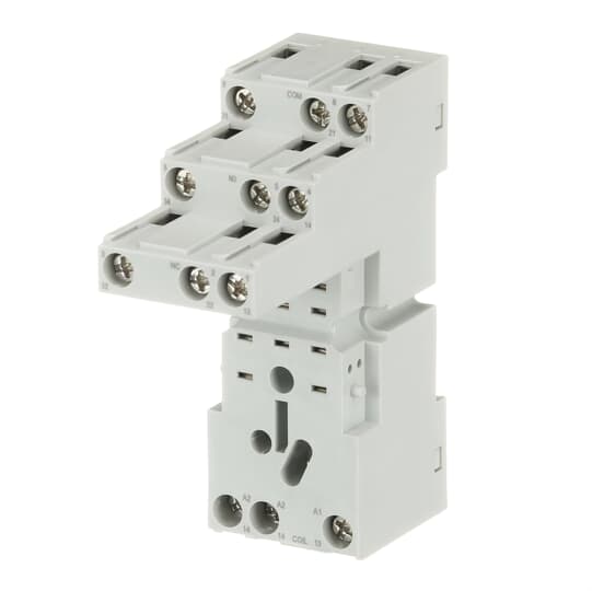 1SVR405651R2100 — 1SVR405651R2100 - CR-M3LS Logical socket ABB Pluggable Interface Relays + Sockets